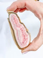 Rhodochrosite Slice 51g