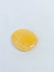 Orange Calcite Worry Stone