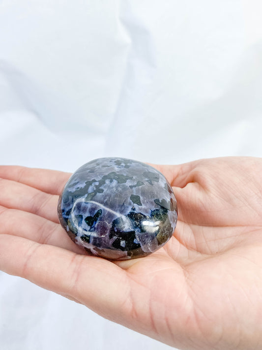Gabbro Mystic Merlinite Pebble 176g