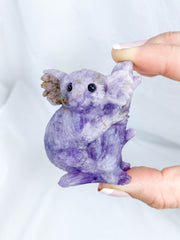 Amethyst Koala Tree Hugger 91g
