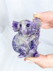 Amethyst Chevron Koala Tree Hugger 80g