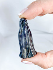 Black Obsidian Ghost Carving
