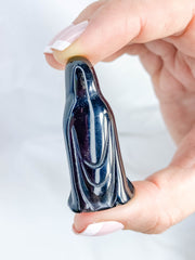 Black Obsidian Ghost Carving