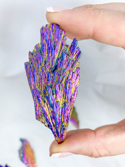 Titanium Coated Black Kyanite Natural | X Small