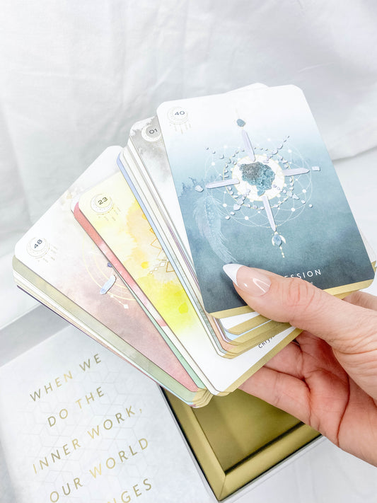 Crystal Grid Oracle | Deluxe Edition: Spiritual Guidance Using Nature's Tools