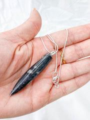 Orthoceras Fossil Polished Pendant