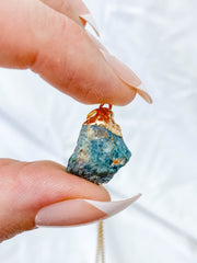 Protection Necklace Trio | Turquoise + Apatite + Citrine