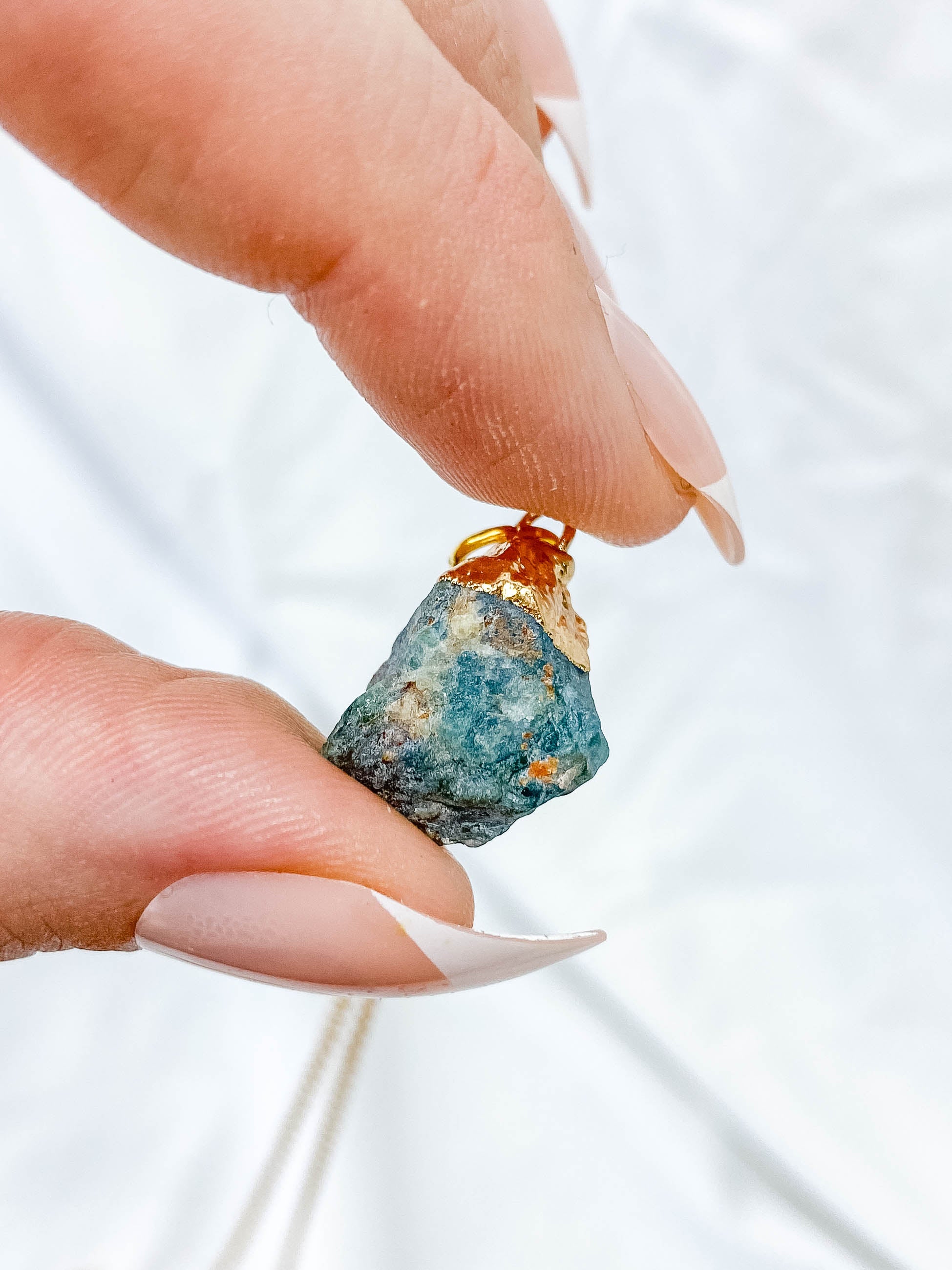 Protection Necklace Trio | Turquoise + Apatite + Citrine