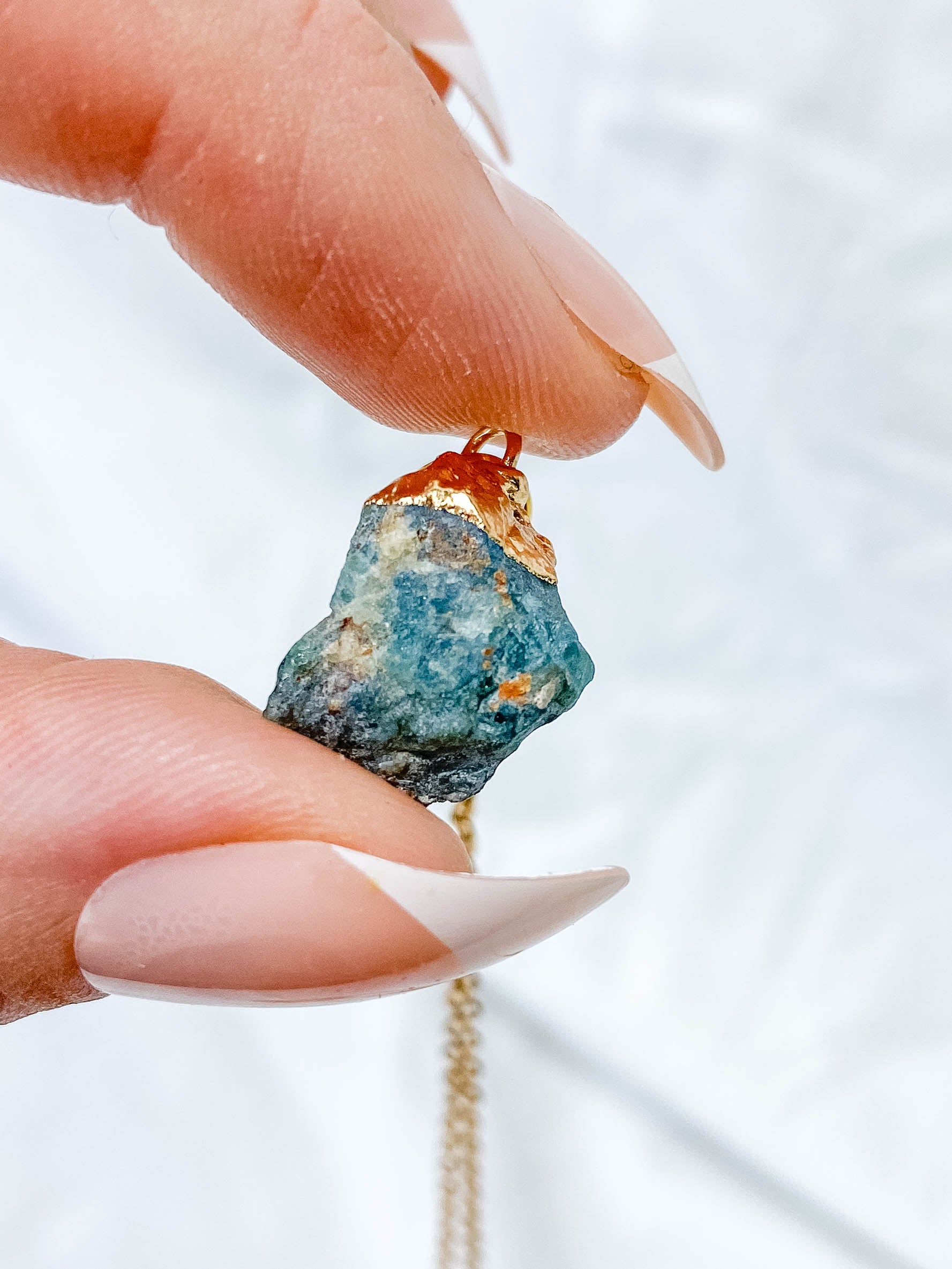 Protection Necklace Trio | Turquoise + Apatite + Citrine