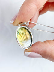 Labradorite Pendant Sterling Silver