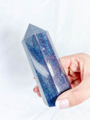 Ruby Kyanite Polished Point 569g