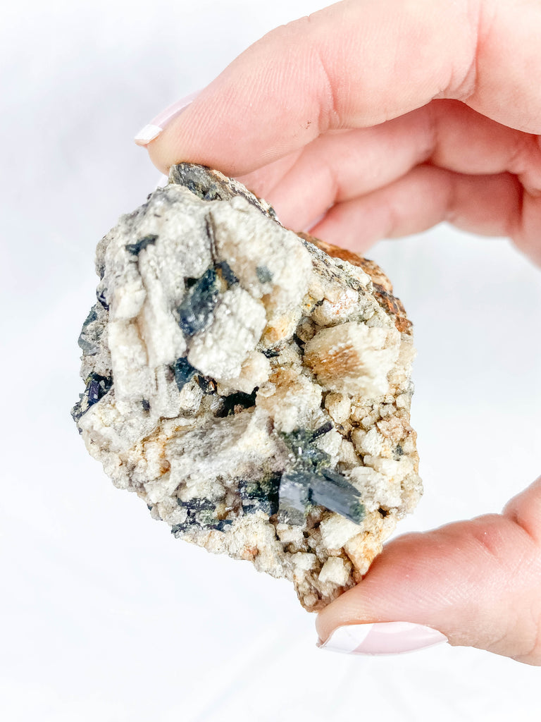 Aegirine Cluster Mineral Specimen 108g