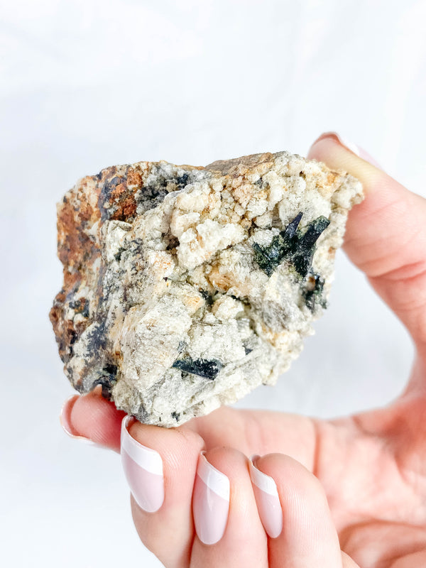 Aegirine Cluster Mineral Specimen 108g