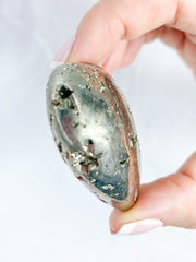 Pyrite Cluster Heart 107g