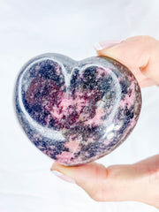 Rhodonite Heart 225g