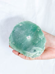 Green Aventurine Natural Candle Base