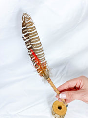 Gaia Healing Wand with Wooden Stand