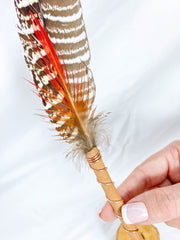 Gaia Healing Wand with Wooden Stand