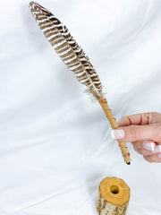 Gaia Healing Wand with Wooden Stand