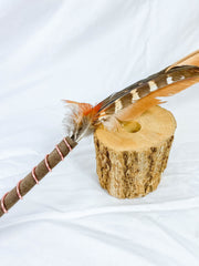 Gaia Healing Wand with Wooden Stand