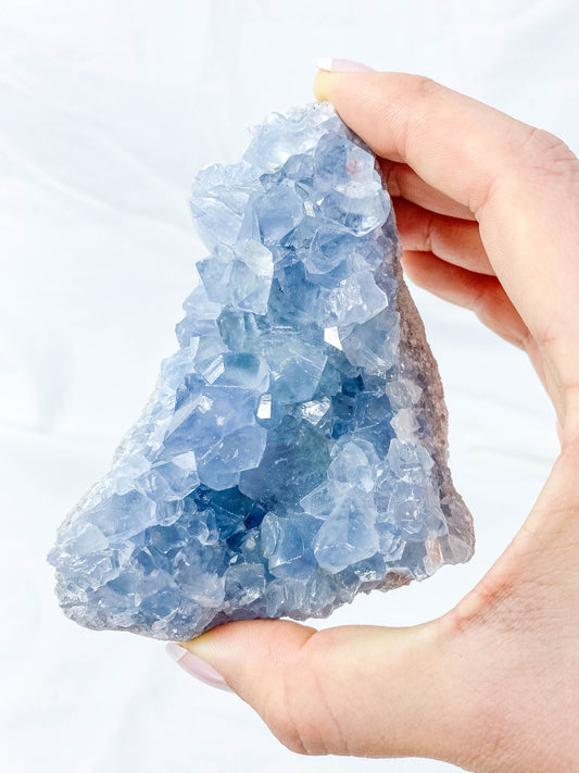 Celestite Cluster 416g