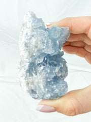 Celestite Cluster 407g
