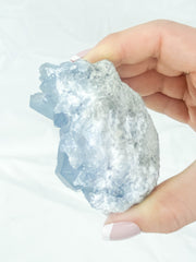 Celestite Cluster 407g