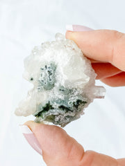 Glass Apophyllite Cluster 44g