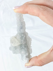 Glass Apophyllite Cluster 76g