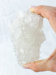Glass Apophyllite Cluster 425g