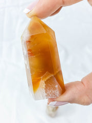 Flower Agate Polished Point | Small