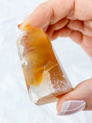 Flower Agate Polished Point | Small