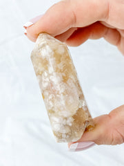 Flower Agate Polished Point | Small