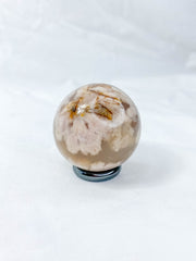 Flower Agate Sphere | Medium