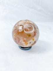 Flower Agate Sphere | Large