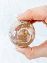 Flower Agate Sphere | Large