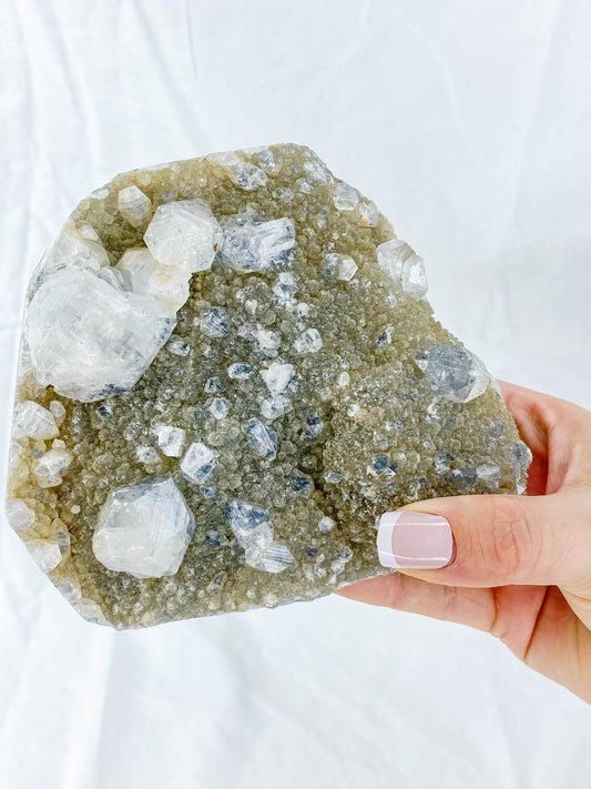 Apophyllite Druzy Cluster 1.2kg