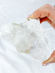 Apophyllite Morganite Cluster 221g