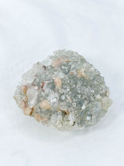 Apophyllite Glass Cluster Inclusions 148g