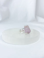 Kunzite Sterling Silver Ring