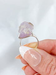 Kunzite Sterling Silver Ring