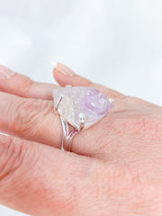 Kunzite Sterling Silver Ring