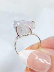 Kunzite Sterling Silver Ring