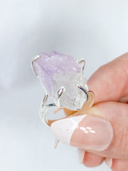 Kunzite Sterling Silver Ring