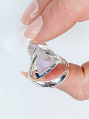 Kunzite Sterling Silver Ring