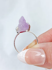 Kunzite Sterling Silver Ring