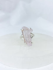 Kunzite Sterling Silver Ring