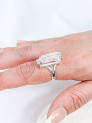 Kunzite Sterling Silver Ring
