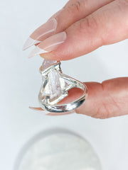 Kunzite Sterling Silver Ring