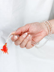 Clear Quartz 108 Mala Beads